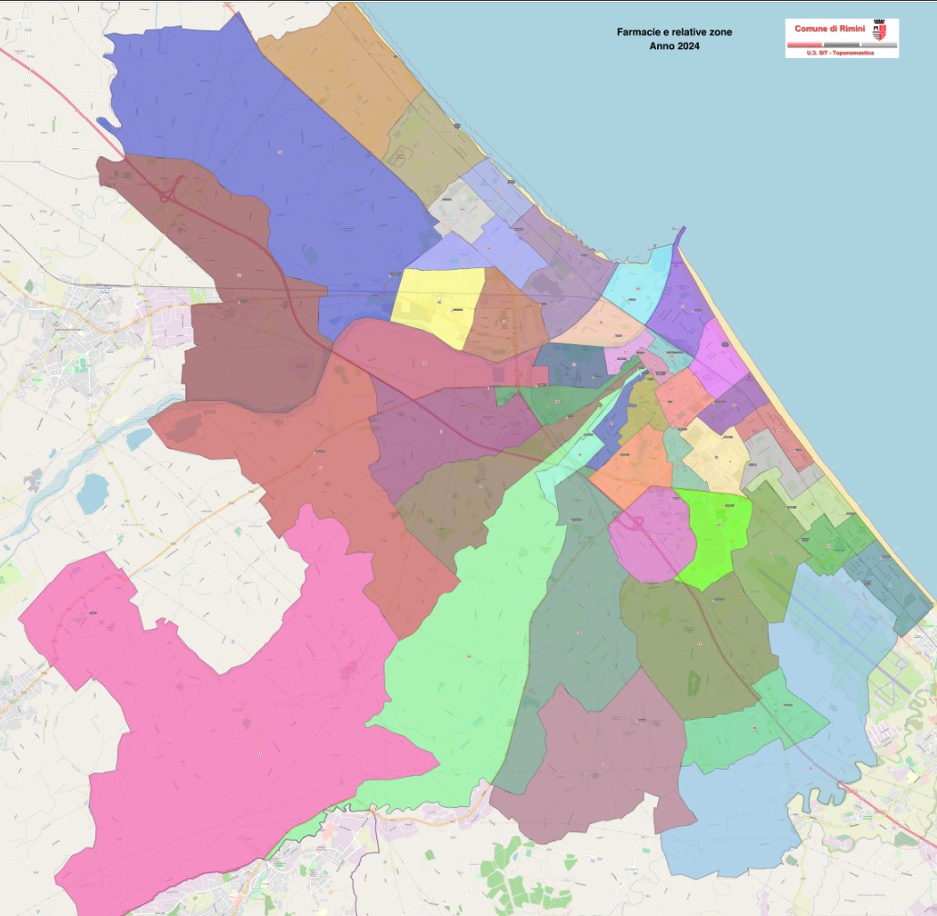 Cartografia Farmacie Rimini