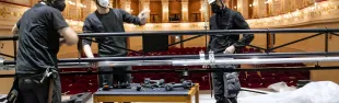 allestimento Teatro Galli