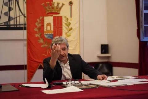 Sindaco Gnassi in videoconferenza con ministro Garavaglia
