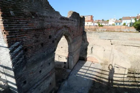 Porta Galliana - cantiere