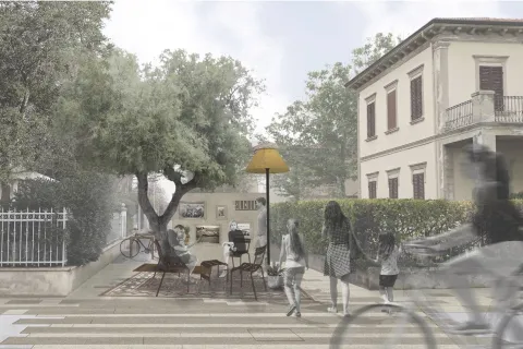 salotto urbano parco del mare nord