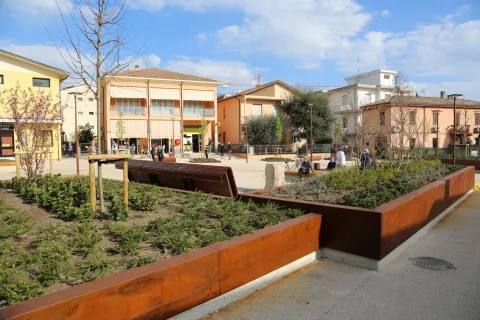 Piazza del Tituccio a Corpolò