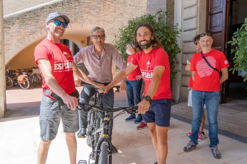 Andrea Gnassi, Davide Ugolini e Mattia Cevoli