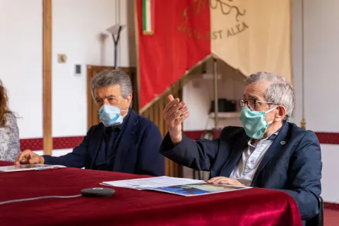 Giovanni Brizzi e Giampiero Piscaglia