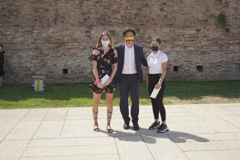 premiazione supermaturi piazza Francesca da Rimini