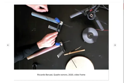 Quadro sonoro di Riccardo Baruzzi