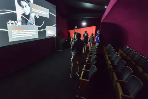 spettacolo apertura Fellini Museum