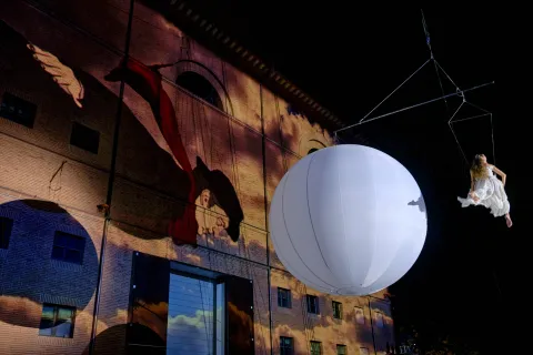 Spettacolo inaugurazione museo Fellini