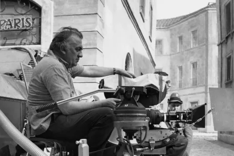 Federico Fellini (archivio fotografico Davide Minghini)