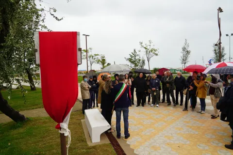 Inaugurazione giardino Arpesella