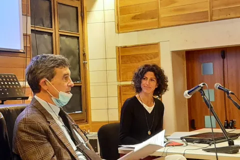 Chiara Bellini e Ludovico Bramanti