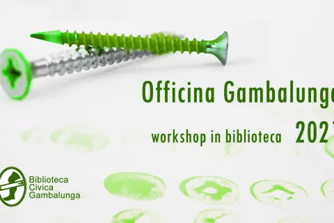 Locandina Officina Gambalunga 2021