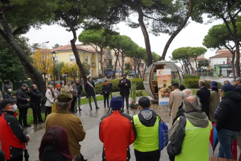 cerimonia intitolazione rotonda Soleri