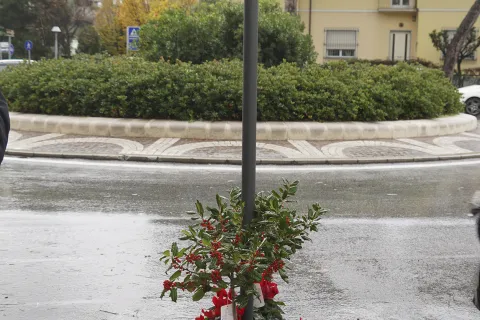 cerimonia intitolazione rotonda Soleri