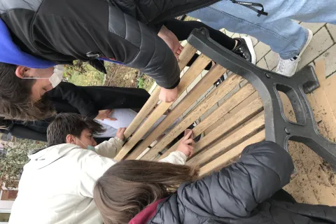 panchina rossa liceo linguistico