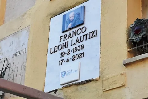 cerimonia di tumulazione di Franco Leoni Lautizi