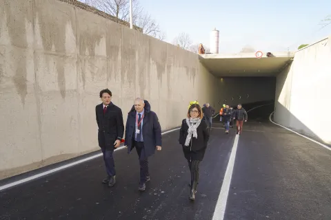 Inaugurazione nuovo sottopasso Viserba