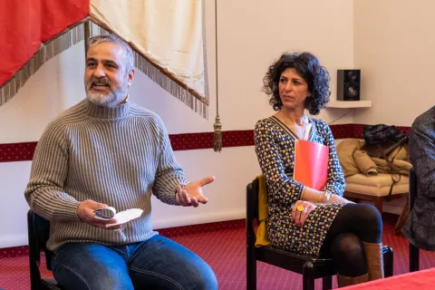 Christian Montanari e Chiara Bellini