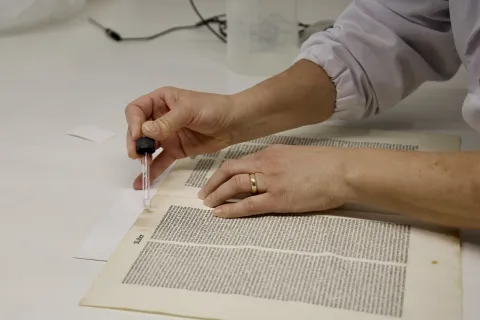 laboratorio di restauro