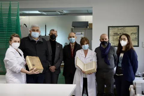 laboratorio di restauro