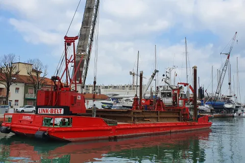 dragaggio del porto