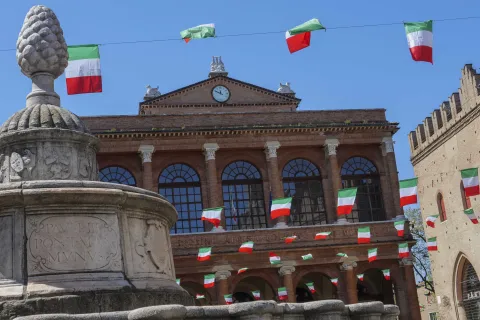 preparativi adunata alpini 2022