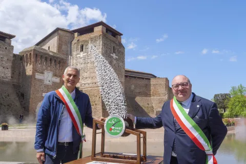 preparativi adunata alpini 2022