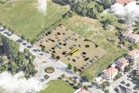 parcheggio in via giuliani