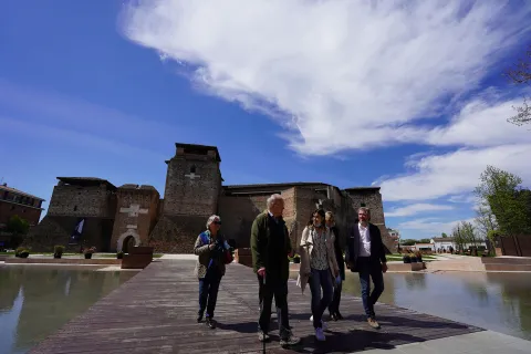 Visita alla città di Rimini da parte di 2 ex ministri svedesi