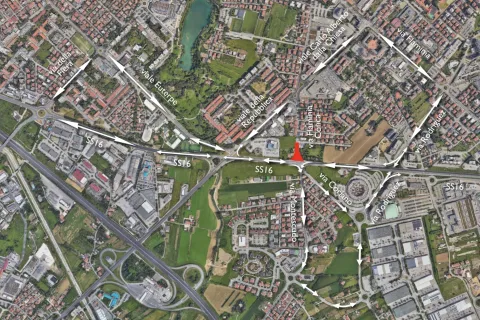 chiusura via flaminia conca