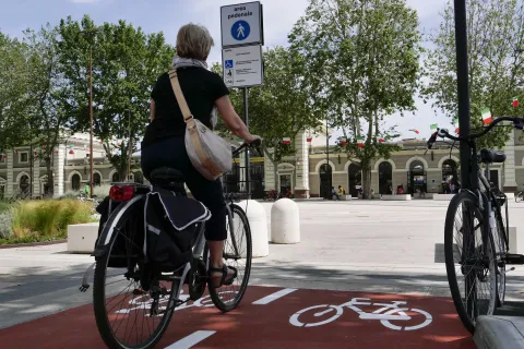 ciclabile stazione