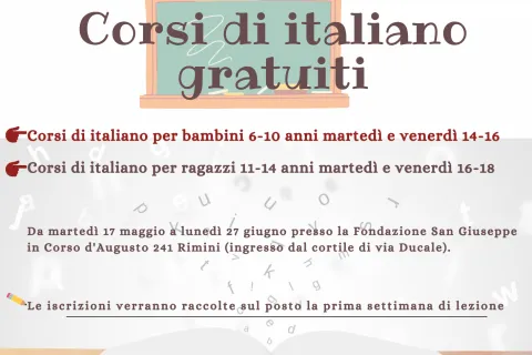Volantino corsi gratuiti