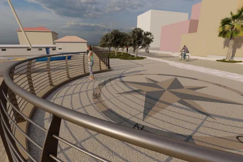 rendering circolo velico torre pedrera