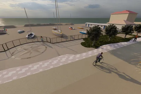 rendering circolo velico torre pedrera