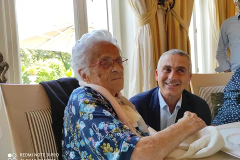 100 anni per nonna Maria