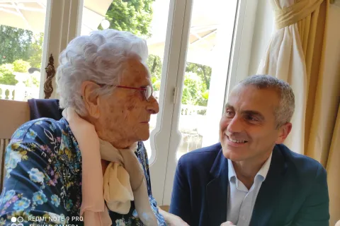 100 anni per nonna Maria
