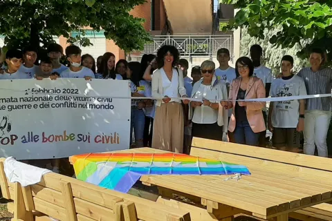 inaugurazione panchina