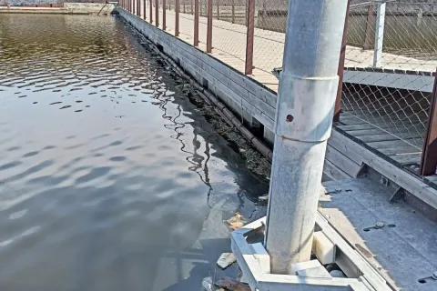 barriera “acchiappaplastica”