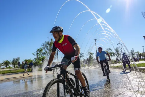 fontana parco del mare