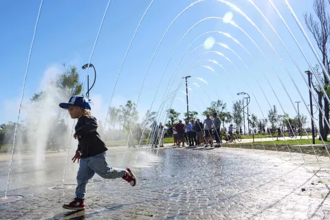 fontana parco del mare