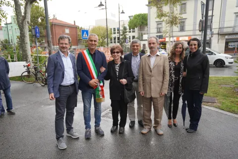 inaugurazione rotatoria amedeo montemaggi