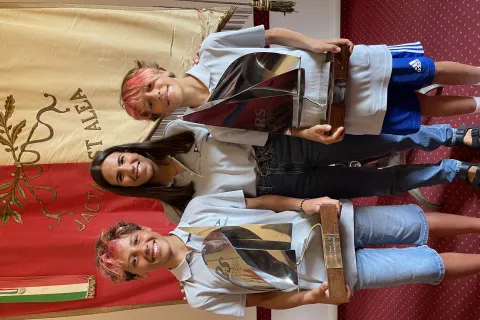 Diego Leone Severi, timoniere, Vittorio Collini, prodiere