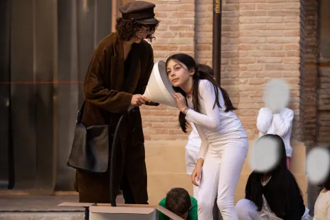 "Il suono del silenzio", illustrazioni di Candia Castellani, Sabir editore.