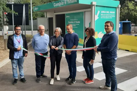 Hera: inaugurata a Rimini l’Area del Riuso presso la stazione ecologica di via Nataloni