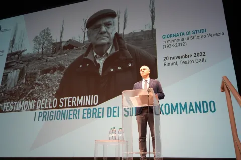 “Testimoni dello sterminio. I prigionieri ebrei dei Sonderkommando”, le foto del convegno internazionale