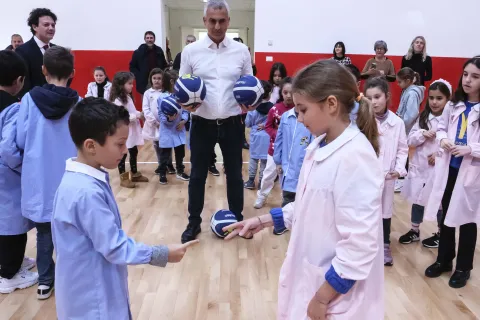 Inaugurata la nuova palestra della scuola Montessori