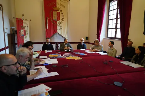 conferenza stampa fermami amico