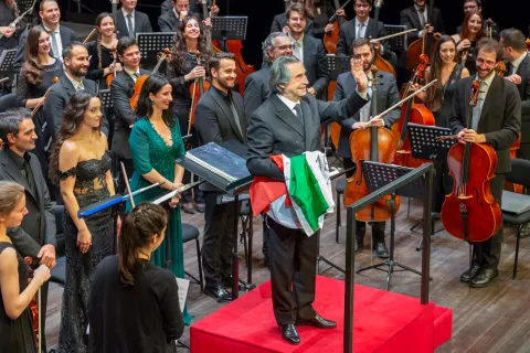 Maestro Riccardo Muti  ©Foto Morosetti- Rimini