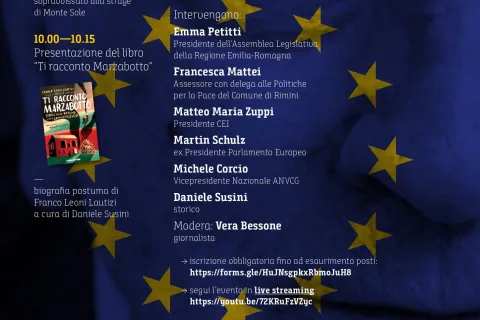 4 febbraio ore 9.30 - al Teatro degli Atti di Rimini, l’incontro rivolto alle scuole intitolato “Franco Leoni Lautizi. Un testimone tra Pace Memoria e Europa”