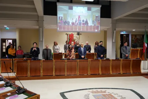 Gli studenti protagonisti del Consiglio comunale Straordinario